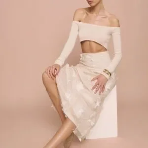 Reformation/Gabriella スカート Reformation Gabriella Sequin Maxi Skirt | Nordstrom